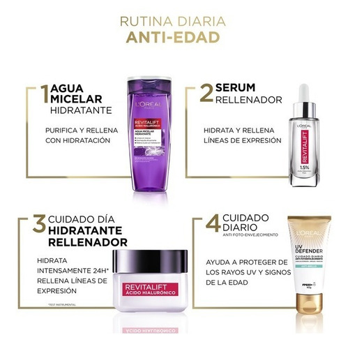 Imagen 6 de 7 de Pack 2 Cremas Facial Protectora Antibrillo Fps50 Uv Defender