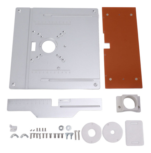 Placa De Inserción De Mesa Fresadora De Aluminio Para Bancos