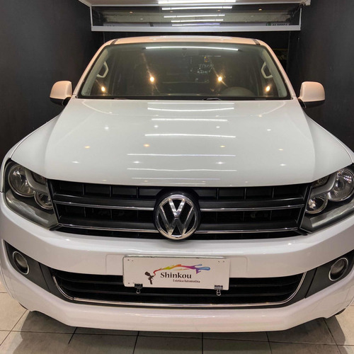 Imagem 2 de 8 de Volkswagen Amarok 2.0 Highline Cab. Dupla 4x4 4p Automática