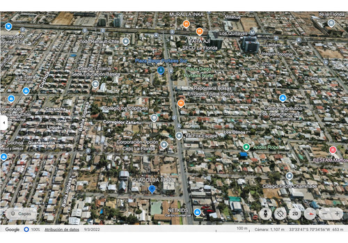 Excelente Terreno En Calle Guacolda A Pasos Diego Portales