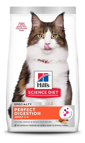 Hill S Science Diet De Digestion Perfecta Seca Para Gatos Ad