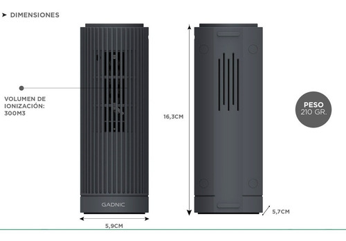 Imagen 7 de 10 de Purificador Aire Ideal P/ Eliminar Olores De Cultivo Indoor.