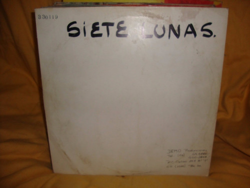 Vinilo Siete Lunas Primer Disco Oo C1