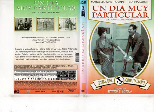 Un Día Muy Particular (1977) - Dvd Original - Mcbmi