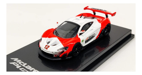 Miniatura Ayrton Senna Mclaren P1 Gt-r Cm-model 1:64 (7cm) Cor Vermelho