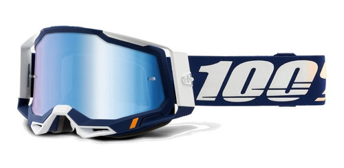 Goggles Motocross Mtb 100% Racecraft 2 Concordia Mica  Azul