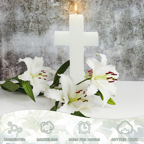 Mini Velas De Primera Comunión Mtlee Juego De 36 Velas De Re