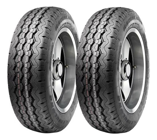 Set 2 Neumáticos Ling Long 175 R13c 8pr Radial-666