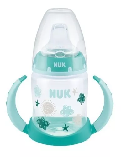 Nuk Vaso Aprendizaje Con Control De Temperatura Pico Blando Color Verde  First Choice