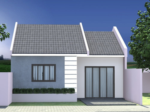 Projeto Arquitetônico Dz 54m² E 2 Quartos Lote 7,35x11,5