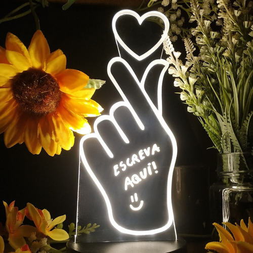 Luminaria Bts Banda Abajur Led Kpop Coreana P/ Decoração Usb