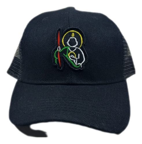 Gorra Acrilica Malla De Silueta De San Judas Tadeo En 3d Sjt