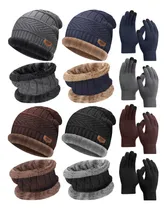 Comprar Juego De Guantes De Invierno De 12 Piezas, Bufanda Y Gorro D