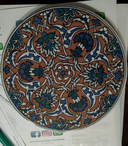 Imagen 5 de 9 de Posa Olla Ceramica Turca