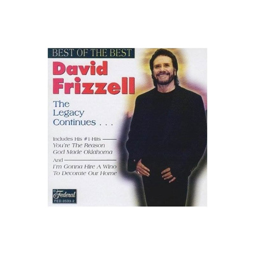 Frizzell David Best Of The Best Usa Import Cd Nuevo