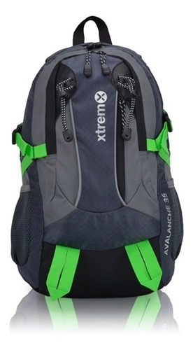 Mochila Xtrem Avalanche Cinza E Verde