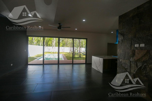 Imagen 10 de 30 de Casa En Venta En Riviera Maya Playa Del Carmen Selvamar Via Serena Syr195
