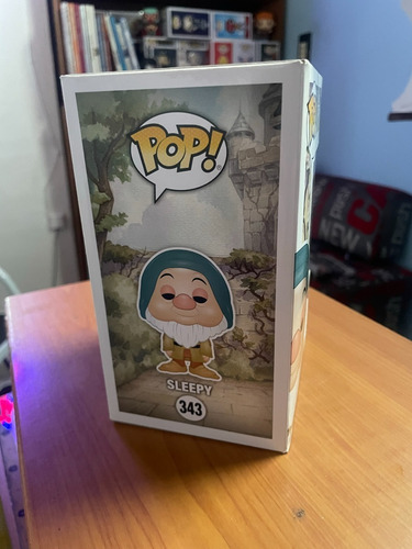 Funko Pop Disney Blanca Nieves Sleepy Original (Usado)