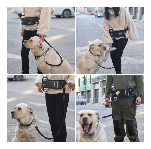 Bh Para Riñonera Con Correa Para Perro Con Manos Libres Y