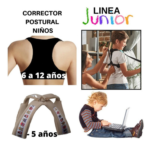 Corrector Postural Niños Espalda Premium Agnovedades