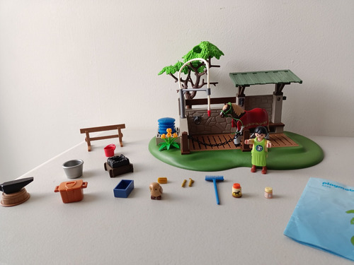 Playmobil 5225 Ducha De Caballos !!!