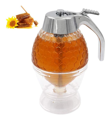 Dispensador De Miel Portátil, Acrílico, Tarro De Miel, Conte