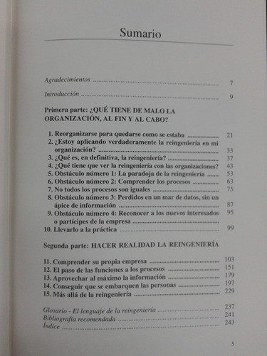 Imagen 2 de 3 de Reingenieria De La Empresa * Obeng & Crainer *