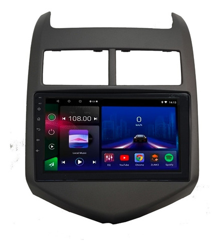 Multimedia Android Pantalla 9¨ Chevrolet Sonic  2+64 Carplay