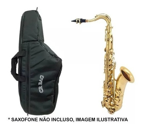 Capa Bag Para Sax Tenor Acolchoado Extra Luxo Eagle Yamaha