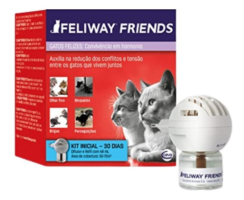 Feliway Friends Difusor + Refil 48ml