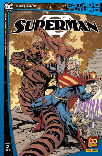 Superman - 57: Estado Futuro 2 de 3, de Russel, Mark. Editora Panini Brasil LTDA, capa mole em português, 2021