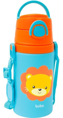 Vaso Con Sorbito Aluminio Multikids- Mvd Kids