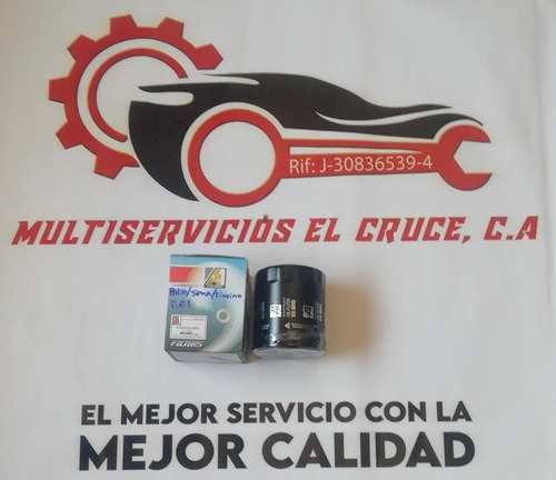 Imagen 2 de 4 de Filtro Aceite Fiat Palio Siena Mpi Uno Fiorino 1.3