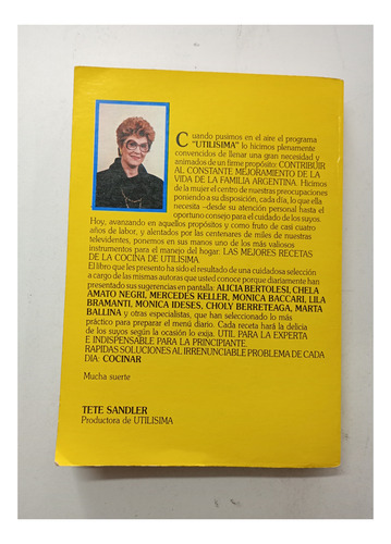 La Cocina De Utilisima, Editorial Punto Sur. Usado!!! (Usado)