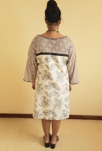 Imagem 5 de 5 de Vestido Curto Feminino Tecido Louise