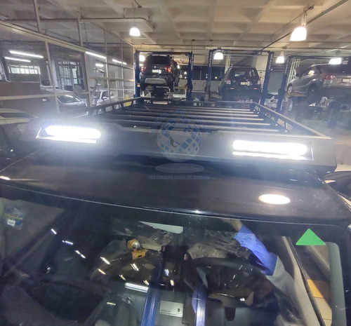 Canastilla Portaequipaje Suzuki Jimny 21-24 C/barras Led