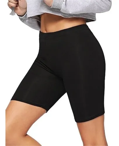 Short Biker P/ Dama, Licra Americana, Gym, Leggins Cortos