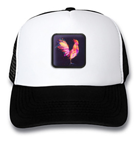 Gorra Gorro Trucker Animales Animal Gallo Colores An15