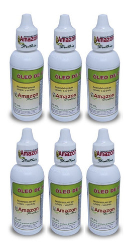 Kit 6 Oleo De Avestruz Amazon Struthio - 35 Ml Sv