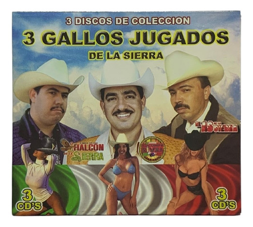 Cd Triple De 3 Gallos Jugados De La Sierra Vol. 2