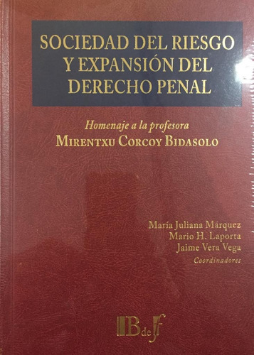 Sociedad Del Riesgo Y Expansión Del Derecho Penal Marquez 