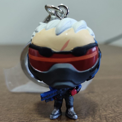 Chaveiro Pop Keychain: Overwatch - Soldier 76