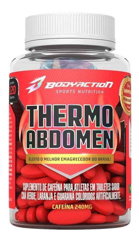 Thermo Abdomen Emagrecedor 60tabs - Bodyaction