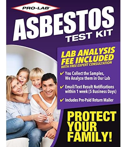 Kit De Prueba De Asbestos . Recolectas 2 Muestras, Anal...