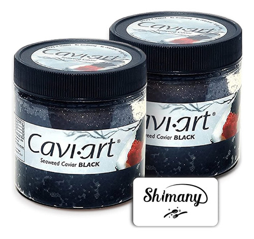 Caviar Negro De Algas Veganas Sin Gluten, P