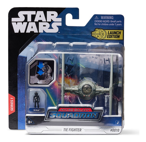 Star Wars - Tie Fighter De 11cm Com Boneco