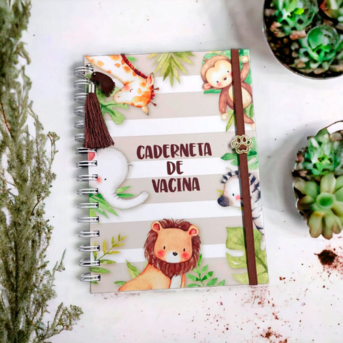 Carnet De Vacunación Niño Versión Actualizada - Tapa Dura Color Beige
