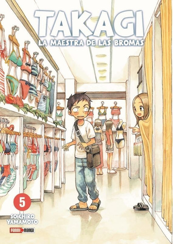 Manga Takagi San La Maestra De Las Bromas Tomo 5 Panini