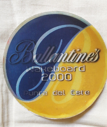 Posavaso Ballantine's Whisky 3d Wakeboard 2000 Punta De Este