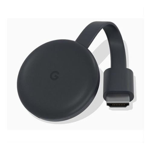Google Chromecast 3 Full Hd Media Streaming Negro Carbón Color Carbón